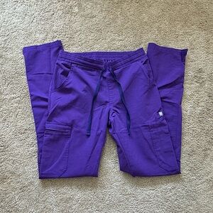 Figs Skinny Scrub Pants - Purple - Size XXS